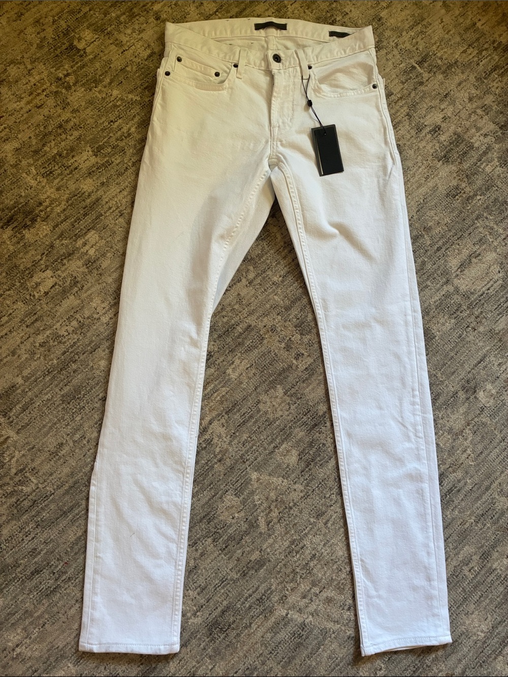 John Varvatos NWT White Men's JV 703 skinny NWT Jeans - size 28